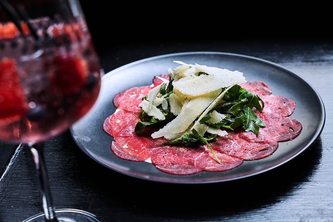 Carpaccio vom Rinderfilet